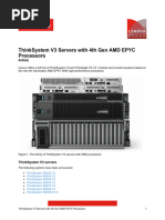 ThinkSystem V3 Servers With 4th Gen AMD EPYC Processors