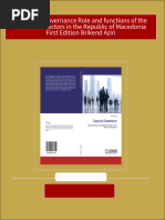 PDF Corporate Governance Role and Functions of The Board of Directors in The Republic of Macedonia First Edition Brikend Aziri Download