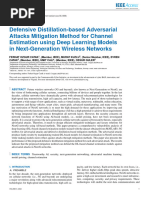 Defensive Distillation-Based Adversarial Attacks M