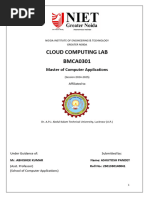 Cloud Computing Lab FILE