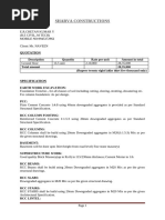 Specificationns For Ground Floor-Naveen