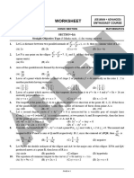 WS-08 - Conic Section - JEE-MATH - 27-10-2023 - SC