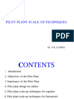 Unit-I Pilot Plant Scale Up Techniques