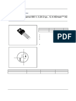 Stf16N60M2: N-Channel 600 V, 0.28 Ω Typ., 12 A Mdmesh™ M2 Power Mosfet In A To-220Fp Package