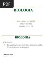 BIOLOGIA 2425 PLOT Ciclos de Vida Semana11