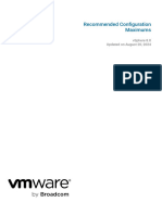 Vsphere 8.0 Configuration - Maximums