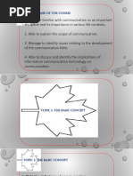 Topic 1 The Basic Concepts of Communicationnn