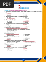 MCQs Solution