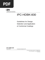 COATING-IPC-HDBK-830 Guidelines For Design, Selection & Application of Conformal Coatings