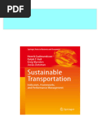 Sustainable Transportation Indicators Frameworks and Performance Management 1st Edition Henrik Gudmundsson All Chapters Instant Download