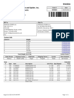 Panacea Stores LLC Invoice So6043