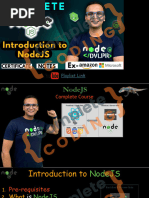 Complete NodeJS Notes
