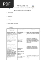 Format and NPI Form