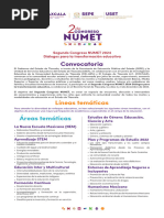 Convocatoria NUMET 2024