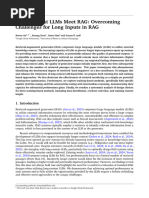 Long-Context LLMs Meet RAG: Overcoming Challenges For Long Inputs in RAG