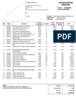 Cot ELCo Mat Stock 21-06-2023