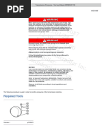 Transmission Pressures - Test and Adjust