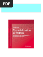 Get Financialization As Welfare Social Impact Investing and British Social Policy 1997 2016 Philipp Golka Free All Chapters