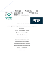 1.1 Identifica El Funcionamiento y Características de Los Sistemas de Suspensión Electrónica, Utilizados en Los Vehículos Automotrices.