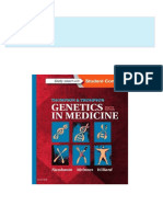 Test Bank For Thompson & Thompson Genetics in Medicine, 8Th Edition, Robert Nussbaum, Roderick Mcinnes, Huntington Willard, Isbn: 9781437706963