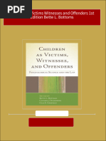 Children As Victims Witnesses and Offenders 1st Edition Bette L. Bottoms Download PDF