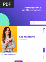 Introducción A Las Matemáticas: Bloque 1