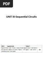 Unit III-Sequential Circuits