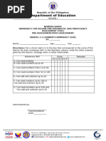 Assessment Tools - NumeRO DAPAT