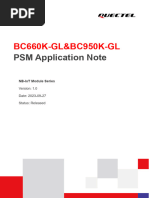 Quectel Bc660k-Glbc950k-Gl PSM Application Note v1-0