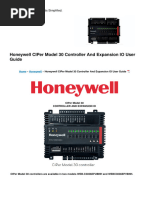 Ciper Model 30 Controller and Expansion Io Manual