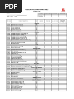 Robinsons Countsheet Forms 2021