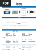 DM215F (Windows) TouchWo-21.5inch-PCAP Touch Screen All in One