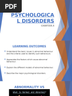 Psychological Disorders