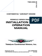 TSIO-550 Operation Manual