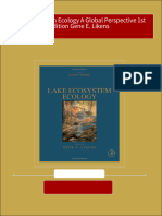 Get Lake Ecosystem Ecology A Global Perspective 1st Edition Gene E. Likens PDF Ebook With Full Chapters Now