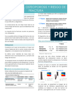 Osteopenia, Osteoporosis y Riesgo de Fractura