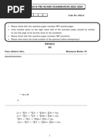 Assignment - 5aa4bb56 d506 4237 A135 E12a046d27e2sahodaya Preboard Xii 23 24 Physics QP Set 2