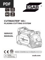 CUTMASTER 40 Service Manual