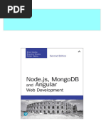 [Ebooks PDF] download Node js MongoDB and Angular Web Development The definitive guide to using the MEAN stack to build web applications Developer s Library  2nd Edition Brad Dayley & Brendan Dayley & Caleb Dayley full chapters