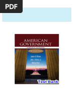 Access American Government Institutions and Policies 13th Edition Wilson Test Bank All Chapters Immediate PDF Download