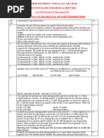 Fundamental of Firm & Change in Profit Sharing Ratio