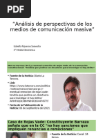 Análisis de Perspectivas de Los Medios de Comunicacion