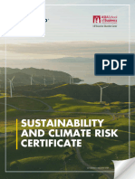 ASB - Sustainability and Climate Risk Certificate - 1st Run - 2025