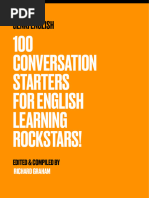 100 Genki English Conversation Starters Ebook