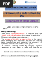 Entrepreneurship