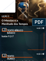 L3 - O Messias e A Plenitude Dos Tempos