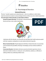 (Part - 2) - Psychological Disorders Class 12 Psychology