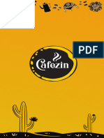 Cardápio Cafezin