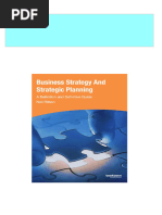 Full Business Strategy and Strategic Planning: A Definition and Definitive Guide 2nd Edition Neil Ritson PDF All Chapters