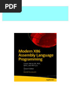 Instant Ebooks Textbook Modern X86 Assembly Language Programming: Covers x86 64-Bit, AVX, AVX2, and AVX-512 Daniel Kusswurm Download All Chapters